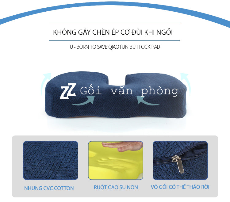 Đệm ngồi văn phòng công thái học GLM-05