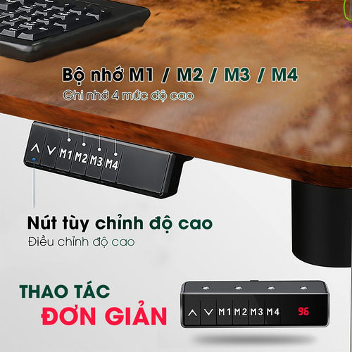 Bàn Công Thái Học nâng hạ Ergonomic chính hãng DEVAISE