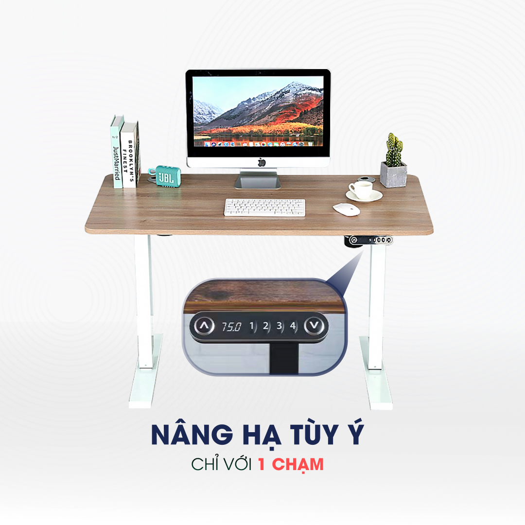 Bàn Công Thái Học nâng hạ Ergonomic SMART DESK V2