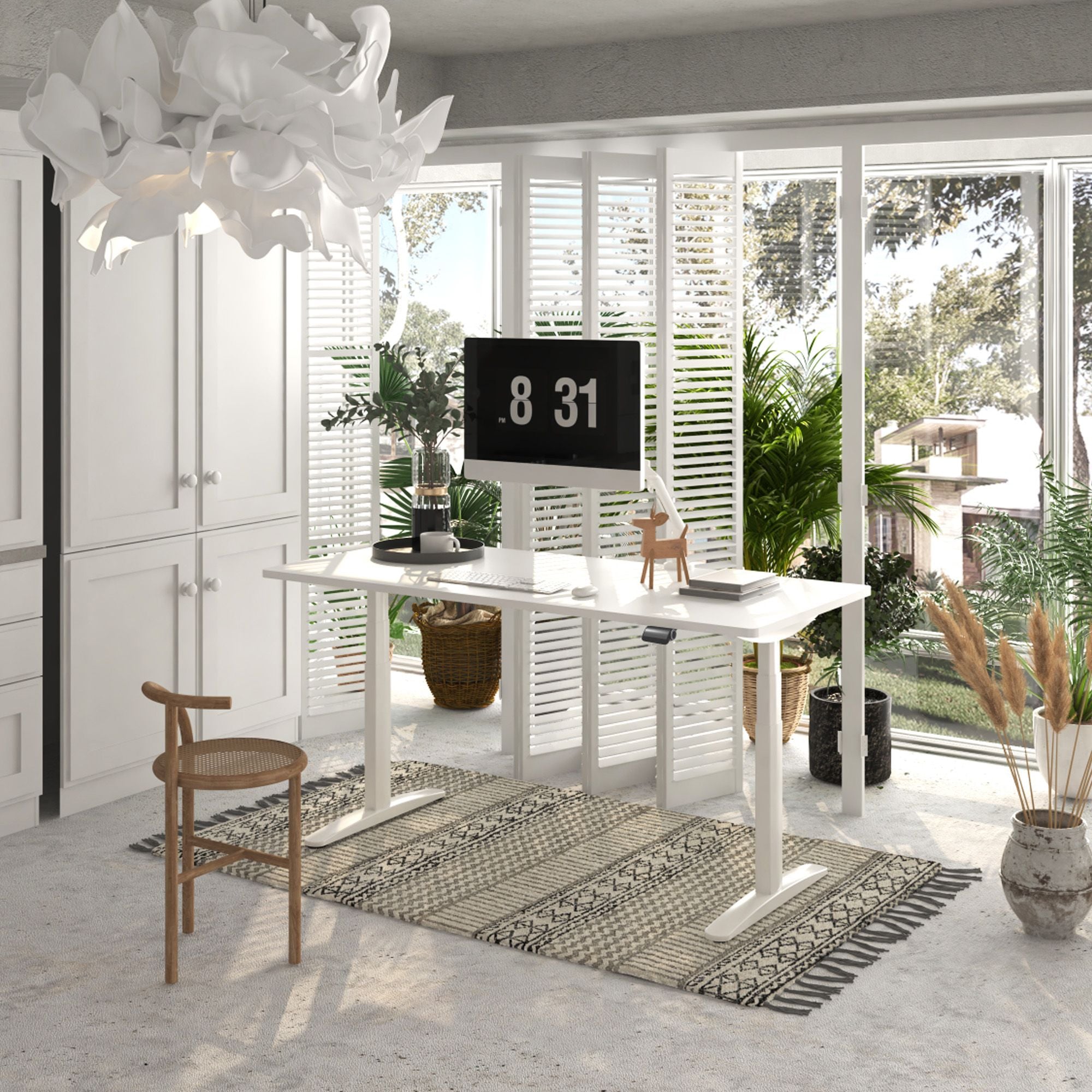 Bàn làm việc nâng hạ độ cao cao cấp FlexiSpot Q7